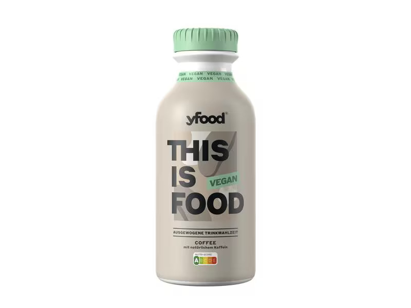 YFOOD Vegane Trinkmahlzeit Coffee 6 x 500 ml