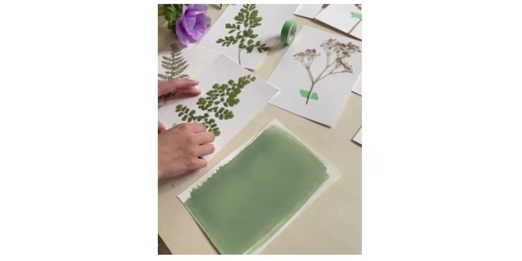 Clairefontaine Bastelset Cyanotype-Kit 10 Blatt
