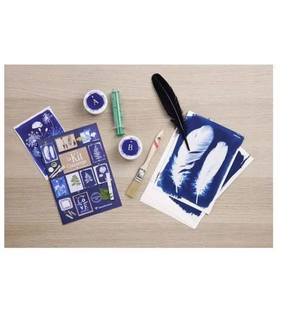 Clairefontaine Bastelset Cyanotype-Kit 10 Blatt