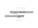 Apple MacBook Air 15 2024 M3 10C GPU / 256 GB / 16 GB Silber