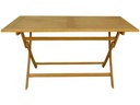 Contini Gartentisch, klappbar, 80 x 140 x 74 cm, Eucalyptus