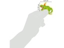 Clairefontaine Motivsticker Phospho Dino