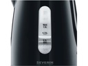Severin Wasserkocher WK 3410 1 l, Schwarz