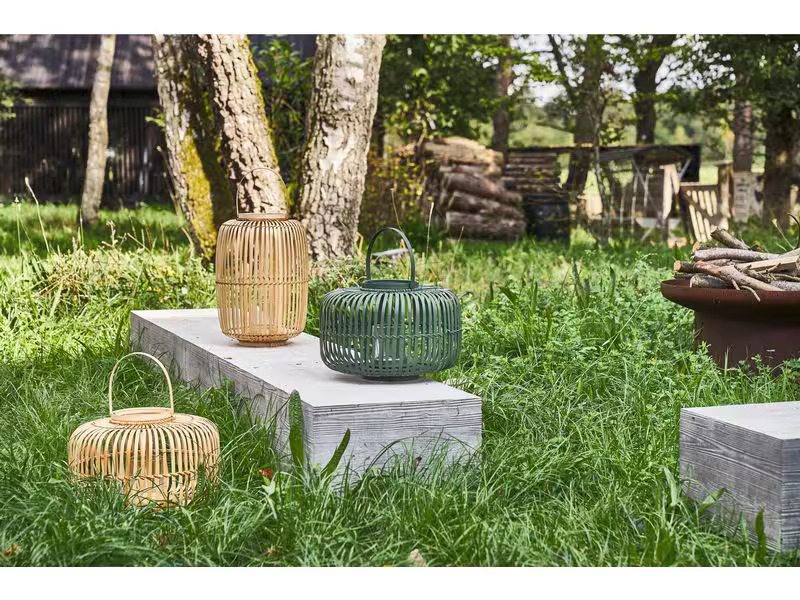 Villa Collection Laterne Alia 25 cm, Nature