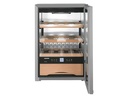 Liebherr Weinklimaschrank WKes 653 Edelstahl, Rechts