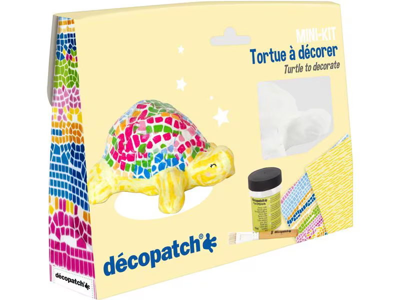 décopatch Bastelset Schildkröte 19 x 4.5 x 13.5 cm