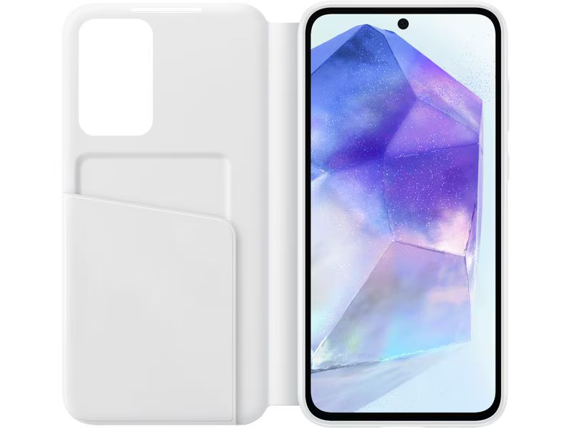 Samsung Book Cover Smart View Galaxy A55 5G Weiss