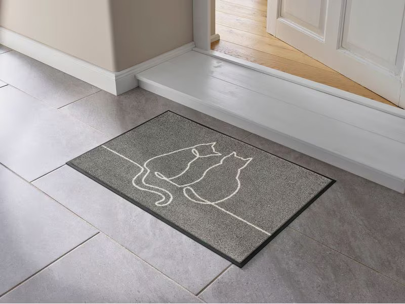 wash+dry Fussmatte Lovetails 50 cm x 75 cm