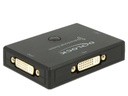 Delock DVI-Switch 2in/1Out, 1in/2Out 4K/30Hz