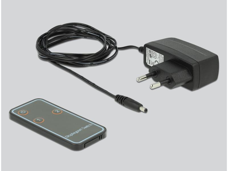 Delock Switchbox 2x2 Displayport, 8K