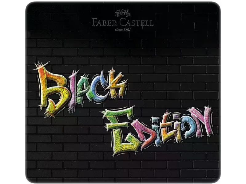 Faber-Castell Farbstifte Black Edition 24 Stück