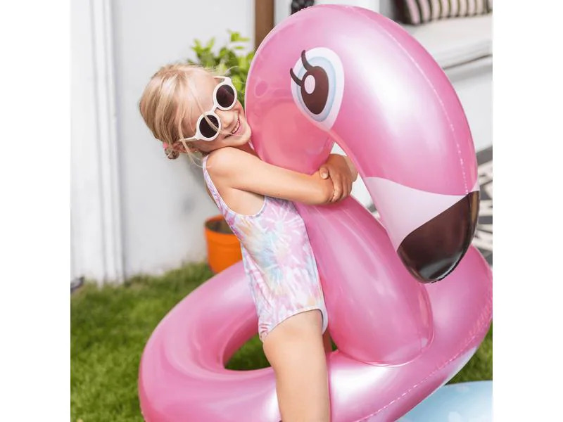 Swim Essentials Schwimmring Rose Gold Flamingo 95 cm