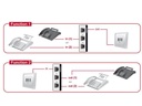 Delock Switchbox RJ-11, 2 Port