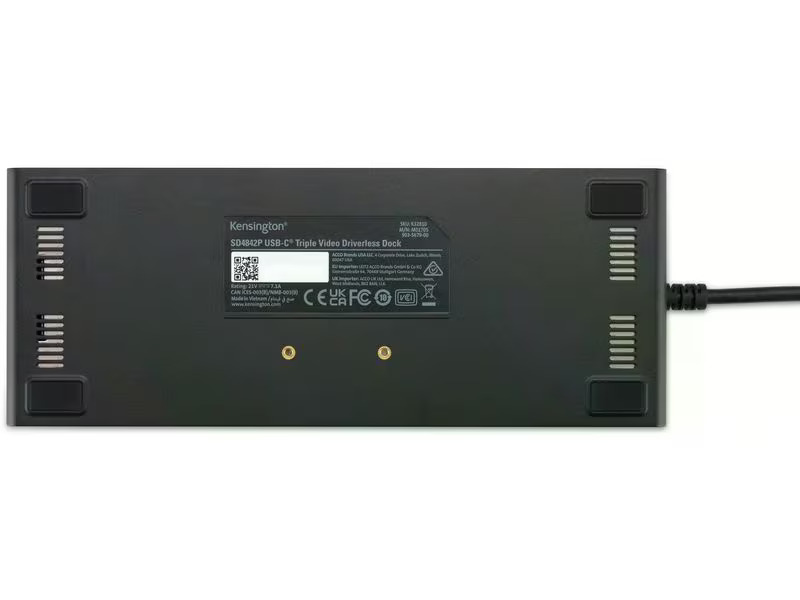 Kensington Dockingstation SD4842P EQ USB-C Triple Video mit 100 W PD