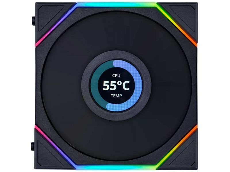 Lian Li PC-Lüfter Uni Fan TL LCD 3 er-Pack inkl. Controller