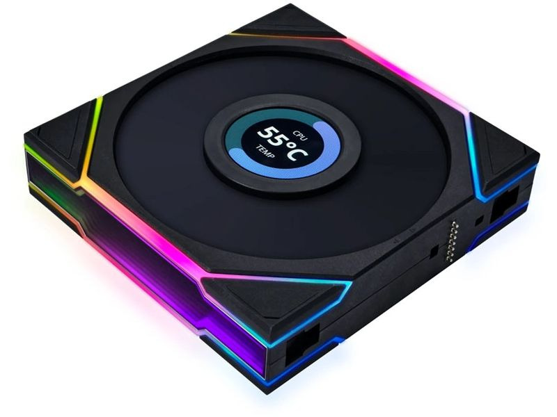 Lian Li PC-Lüfter Uni Fan TL LCD 3 er-Pack inkl. Controller