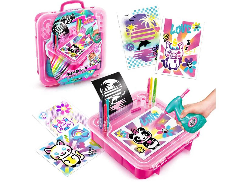 Canal Toys Bastelset Airbrush Art Activity Case