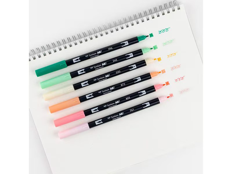 Tombow Brushpen Just Peachy 6er-Set