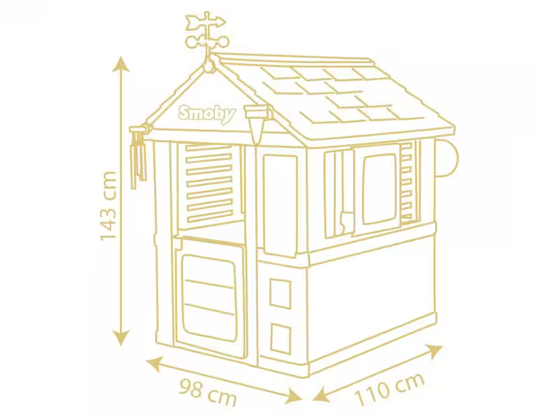Smoby Spielhaus 4-Seasons