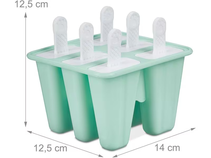 relaxdays Glaceform Grün/Weiss