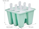 relaxdays Glaceform Grün/Weiss