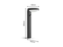 Philips Tyla Sockelleuchte,Solar Ultra-Efficient anthrazit + Sensor