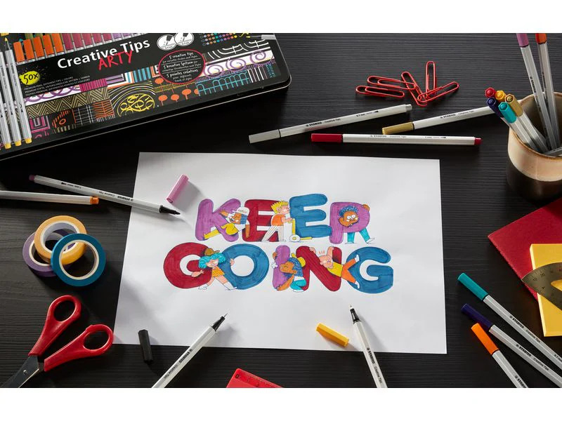 STABILO Creative Tips ARTY 50er Etui