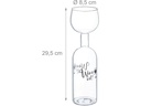 relaxdays Universal Weinglas Wine not 750 ml, 1 Stück, Transparent