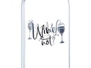 relaxdays Universal Weinglas Wine not 750 ml, 1 Stück, Transparent