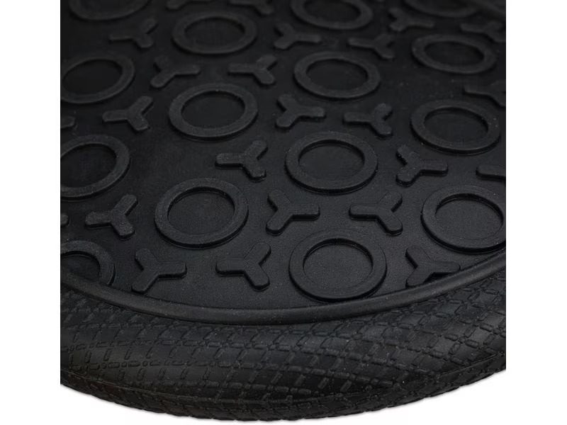 relaxdays Topflappen Schwarz
