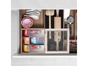 relaxdays Teebeutel-Box Grau/Weiss