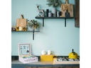 relaxdays Teebeutel-Box Grau/Weiss