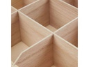 relaxdays Teebeutel-Box Braun