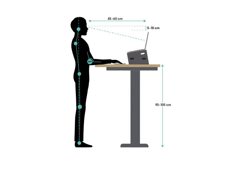 smart stand Notebook-Ständer 16 , Grau