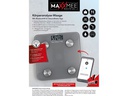 MAXXmee Körperanalysewaage 3 V, Grau