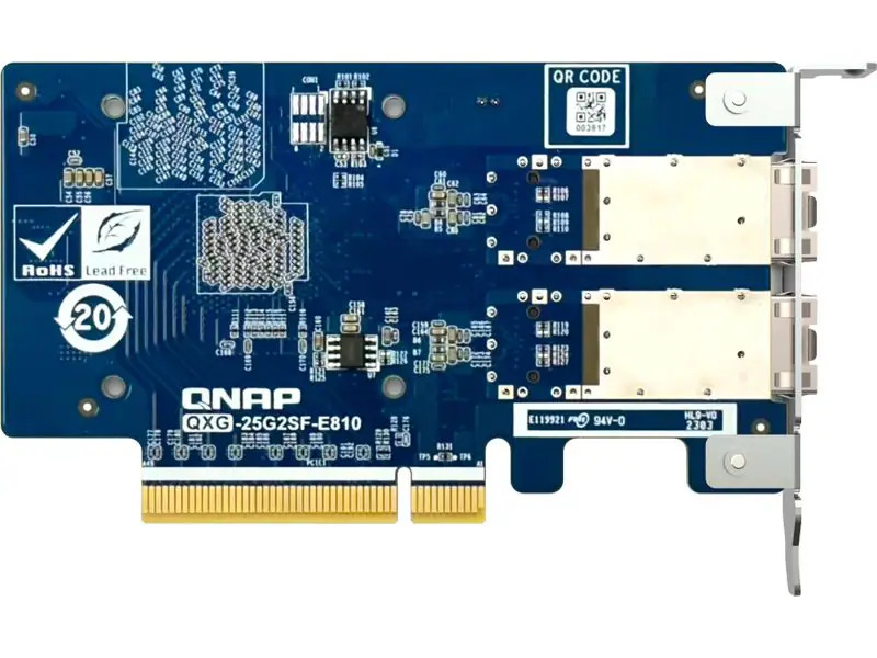 QNAP Erweiterungskarte QXG-25G2SF-E810