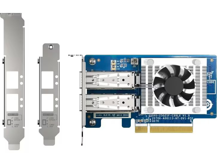 QNAP Erweiterungskarte QXG-25G2SF-CX6