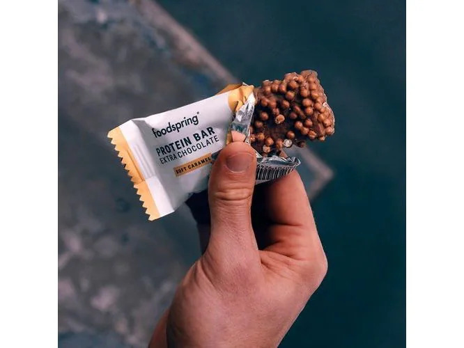 Foodspring Riegel Extra Chocolate Doppelte Schokolade