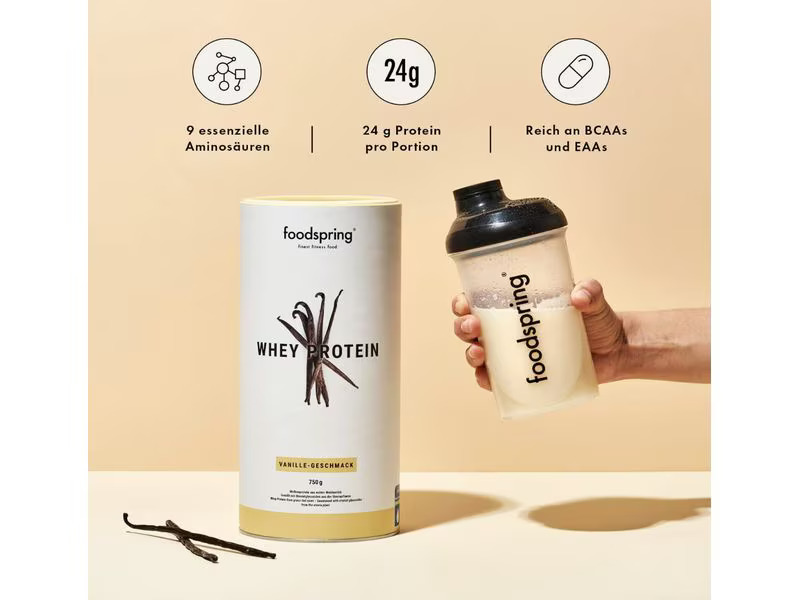 Foodspring Pulver Whey Protein Vanille 750 g