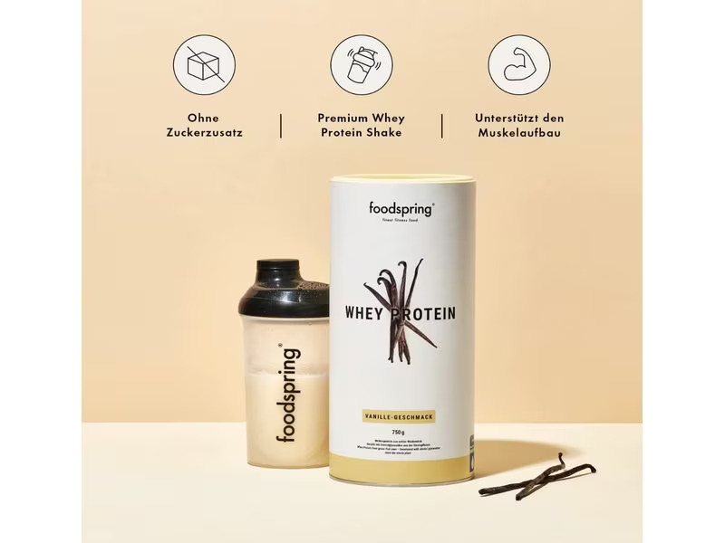 Foodspring Pulver Whey Protein Kokos 750 g