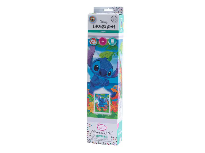 CRAFT Buddy Bastelset Crystal Art Scroll Stitch
