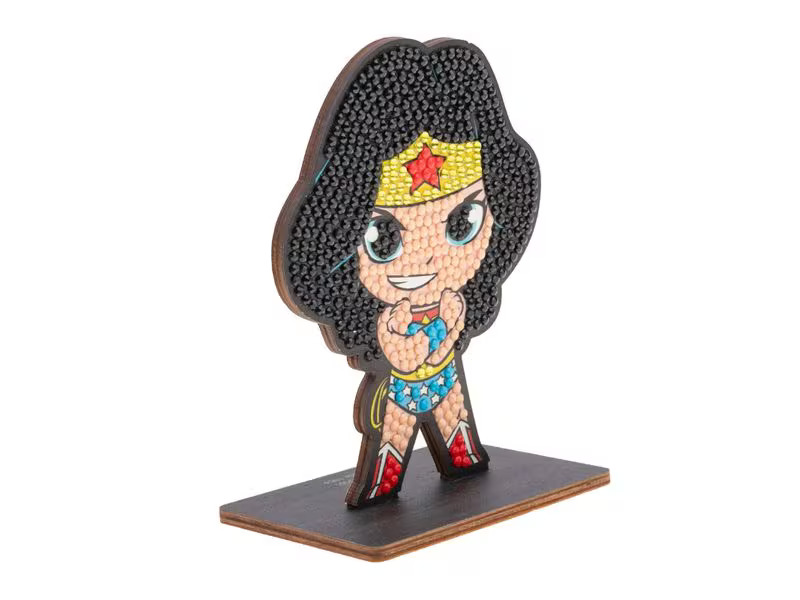 CRAFT Buddy Bastelset Crystal Art Buddies Wonder Woman