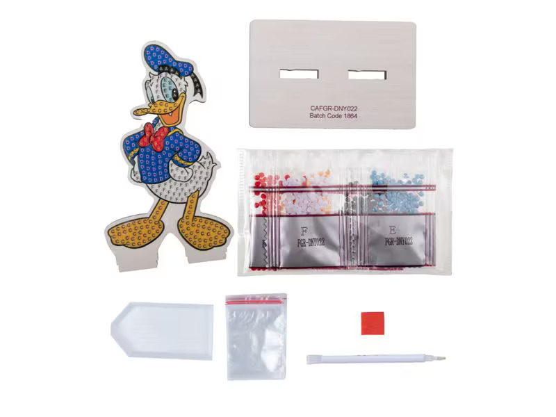 CRAFT Buddy Bastelset Crystal Art Buddies Donald Duck