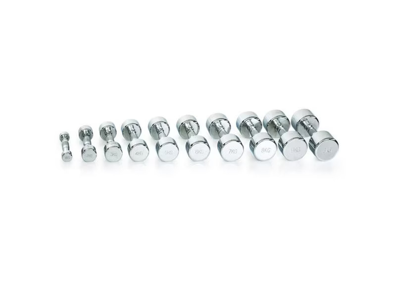 Gymstick Pro Chrome Dumbbell Single 4 kg