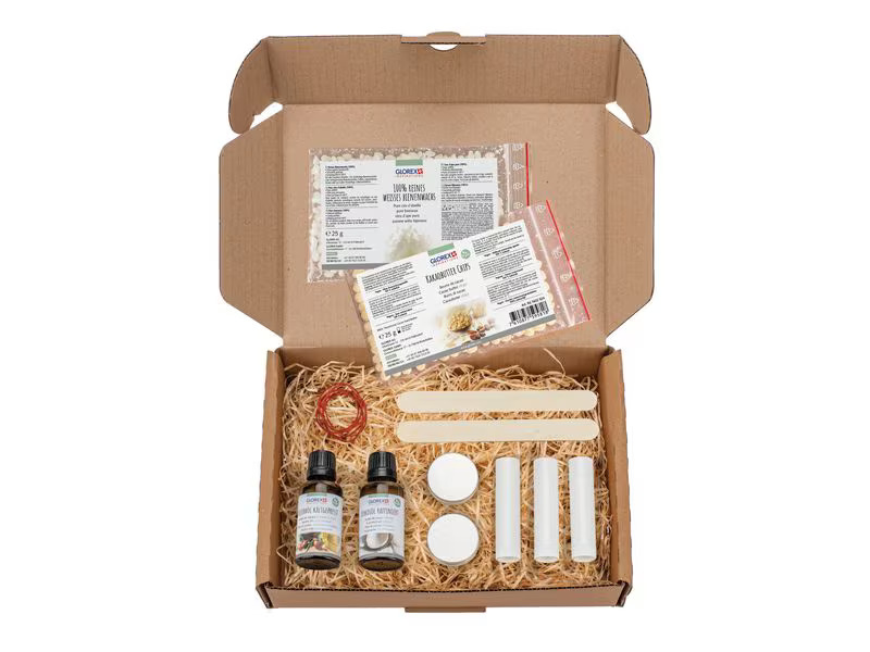 Glorex Dose und Verpackung Lippenbalsam mit Jojoba-Öl