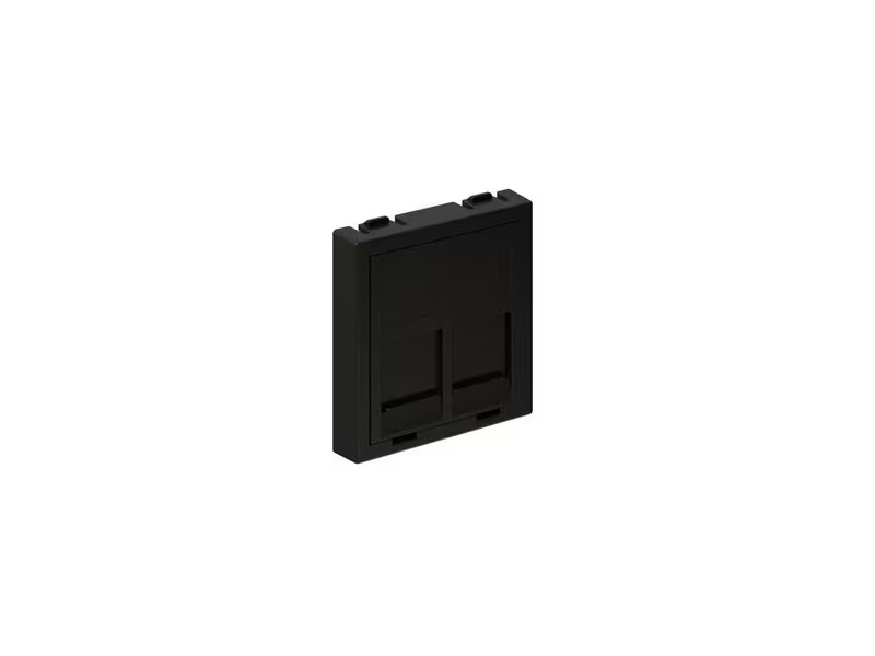 Max Hauri Keystone-Modul für 2x RJ-45, Anthrazit