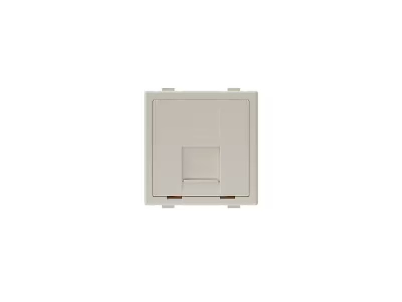 Max Hauri Keystone-Modul für 1x RJ-45, Weiss