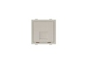 Max Hauri Keystone-Modul für 1x RJ-45, Weiss