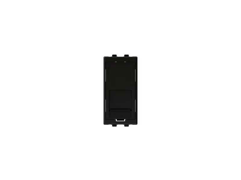 Max Hauri Keystone-Modul 45 x 22.5 mm für 1x RJ-45, Anthrazit