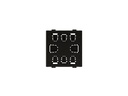 Max Hauri Kabeldurchführung 45 x 45 mm, Anthrazit